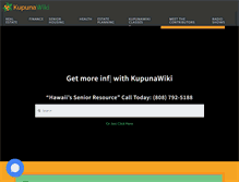 Tablet Screenshot of kupunawiki.com